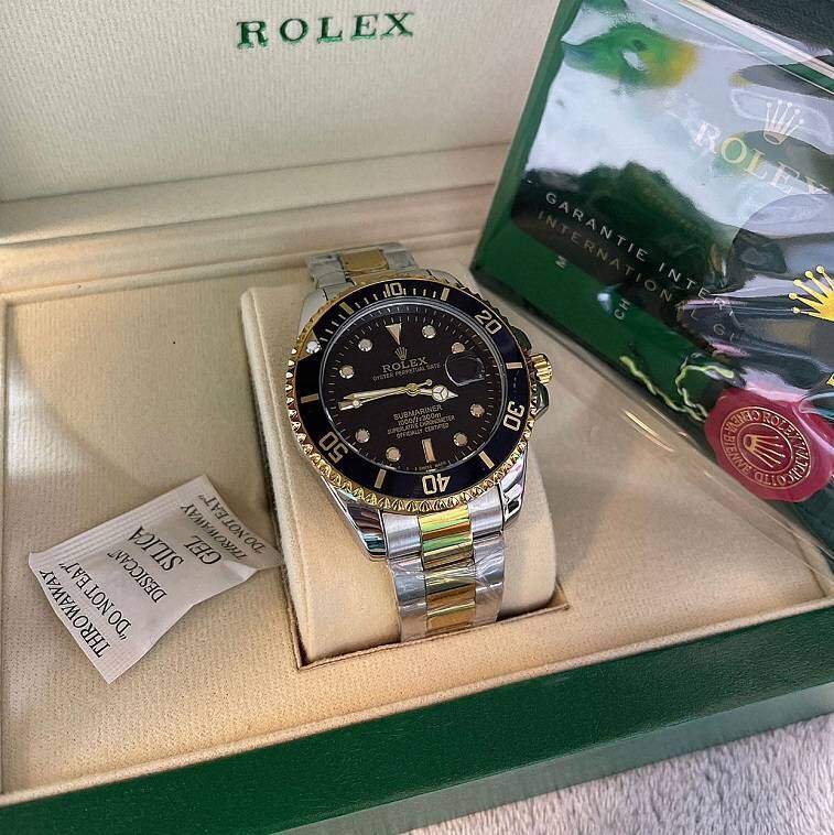Rolex Chain Watch For Men Good Quality- AjmanShop