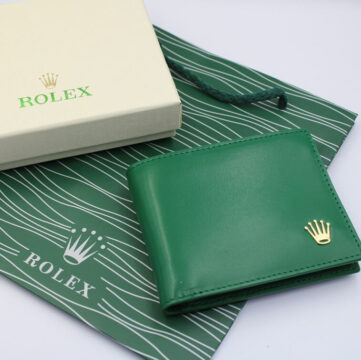Rolex Wallet, Green - AjmanShop