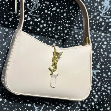 Saint Laurent Hobo Shoulder Bag in Patent Leather - AjmanShop