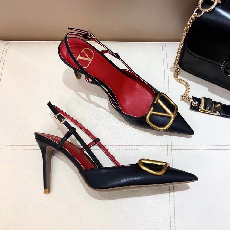 Slingback Pump Shoes for Women by Valentino in Ajman Shop