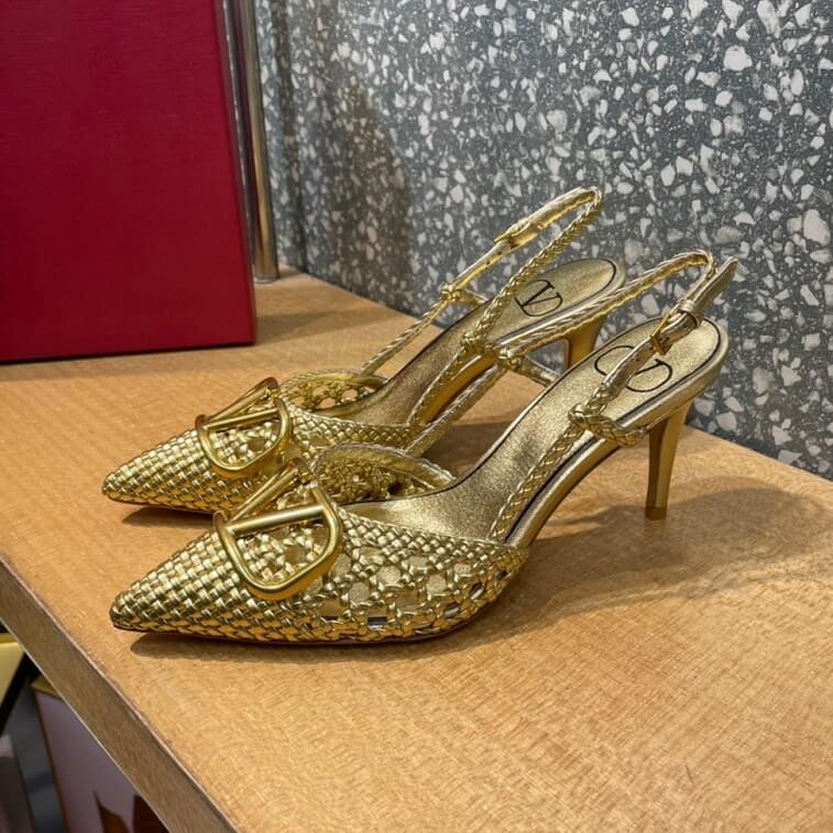 Slingback Pump Shoes for Women by Valentino in Ajman Shop