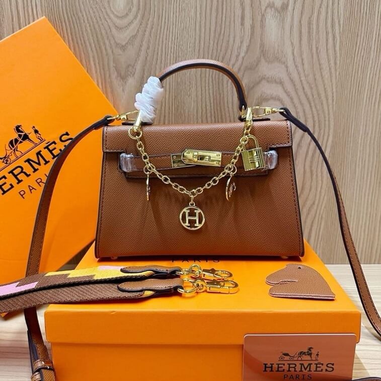 Stylish Hermes Bag for Women with 2 long Belt in AjmanShop