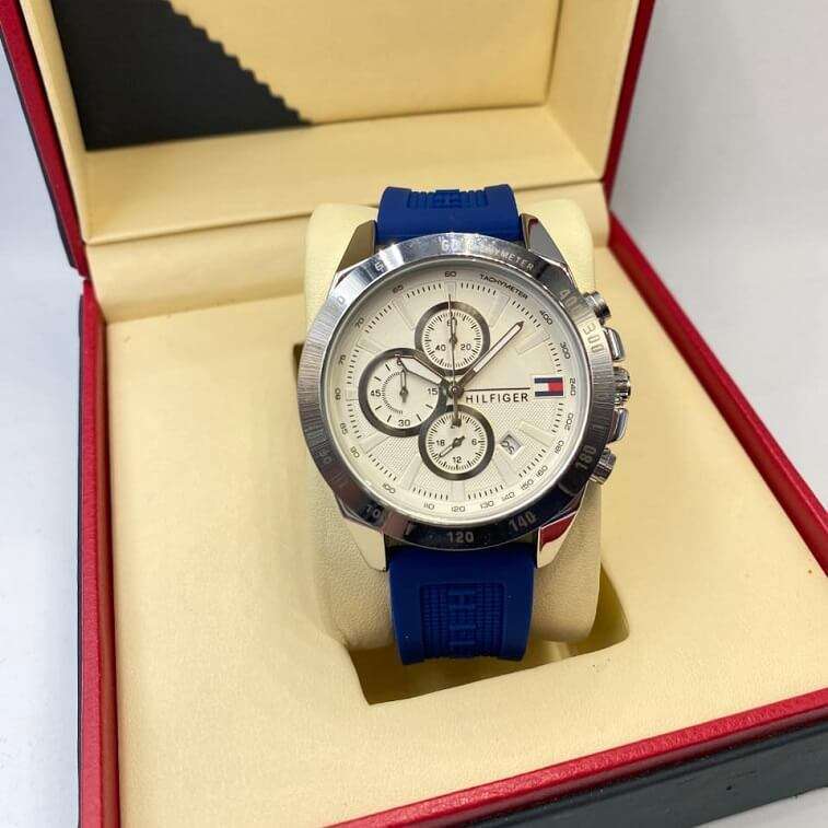 Tommy Hilfiger Leather Watch - AjmanShop