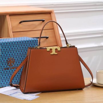 Tory Burch Leather Bag in Eleanor Top-handle Satchel - AjmanShop