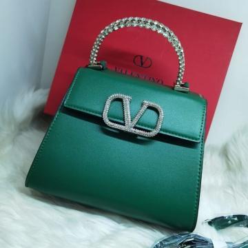 Valentino V Sling Bag For Women in Stone work- AjmanShop