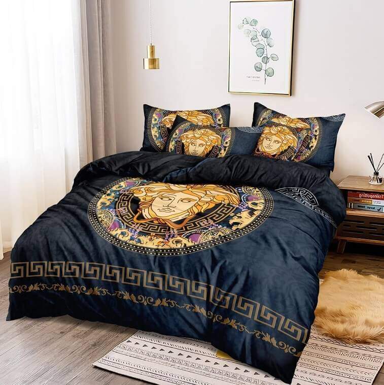 Versace Bedsheet Set 6pcs in Cotton Material in Ajman Shop