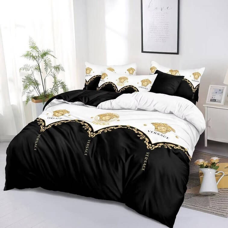 Versace Bedsheet Set 6pcs in Cotton Material in Ajman Shop