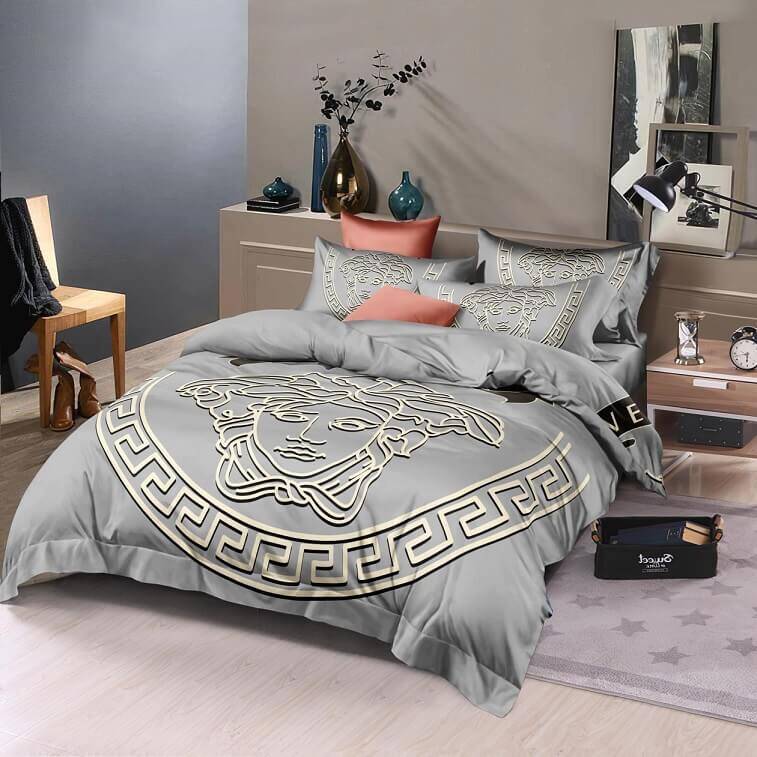 Versace Bedsheet Set 6pcs in Cotton Material in Ajman Shop