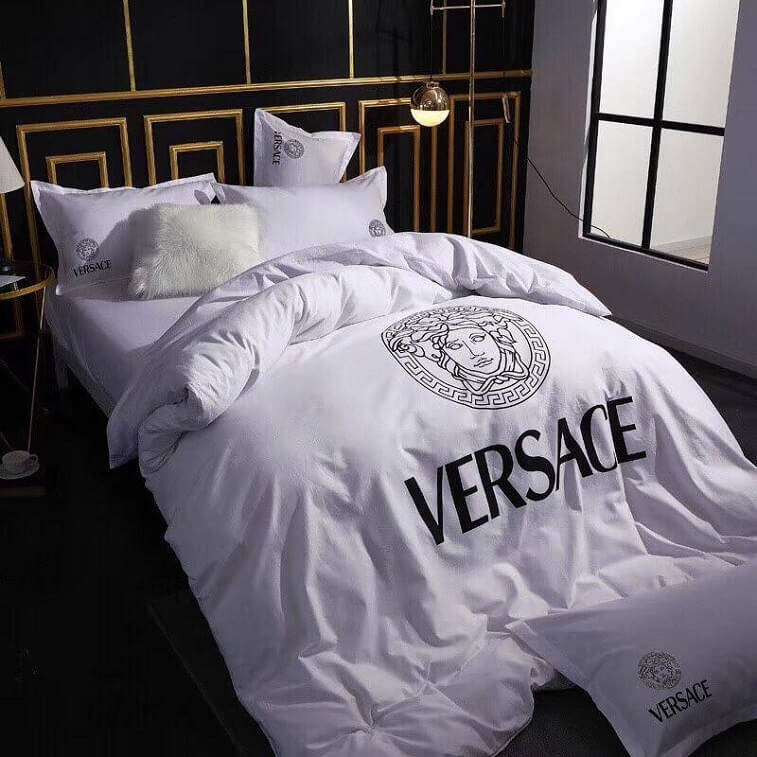 Versace Brand Bedsheet Set 6pcs in Cotton Material- AjmanShop