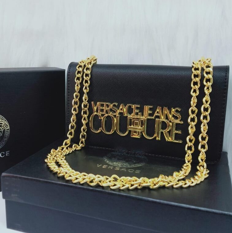 Versace Jeans Couture Shoulder Bag with Logo in UAE - AjmanShop