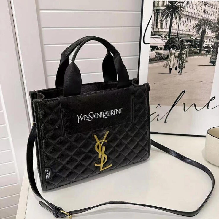 YSL Tote Bag with Long Belt 30cm - AjmanShop