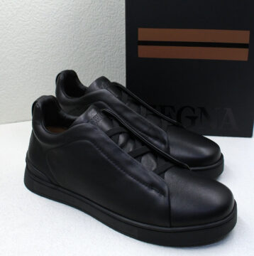 Zegna Shoes, Black - AjmanShop
