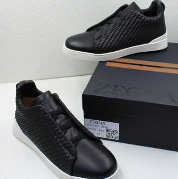 Zegna Shoes, Matte Black - AjmanShop